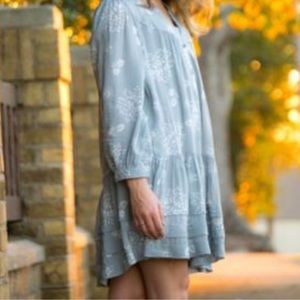 Anthropologie Holding Horses Pavin Ruffle Dress
